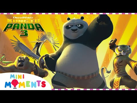 The Power Of A DRAMATIC ENTRANCE Kung Fu Panda 3 Movie Moments Mini Moments