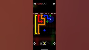 FLOW FREE MANIAS 7X7 LEVEL 49 COMPLETE SOLUTION #android #games #level #flowfree #solution