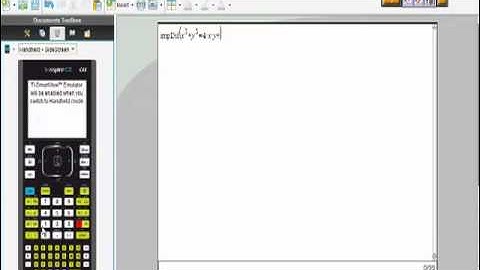 Ti-Nspire CAS Implicit Differentiation Tangent Line Problem