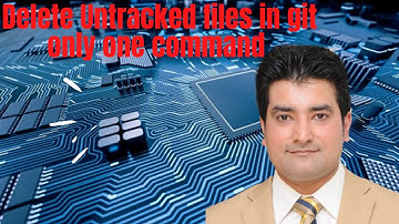How to delete untracked files in git with only one command