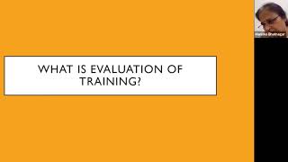 Paper 7 Evaluation of Training