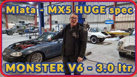 Monster Miata / MX5 V6 build - Part 5