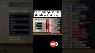 611 DIMING FINISHER PF Build On NBA2K23 90 Pass, 86 Dunk, & 70 Ball Handle Shorts NBA2K23