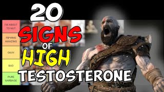 20 Physical Signs You Have High Testosterone (Science-Based TIER LIST)