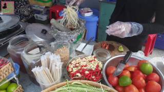 Thai Street Food - Papaya Salad - Som Tum