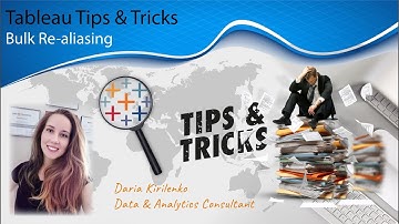 Bulk Renaming in Tableau Desktop