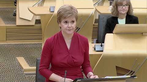 FMQs: Nicola Sturgeon 