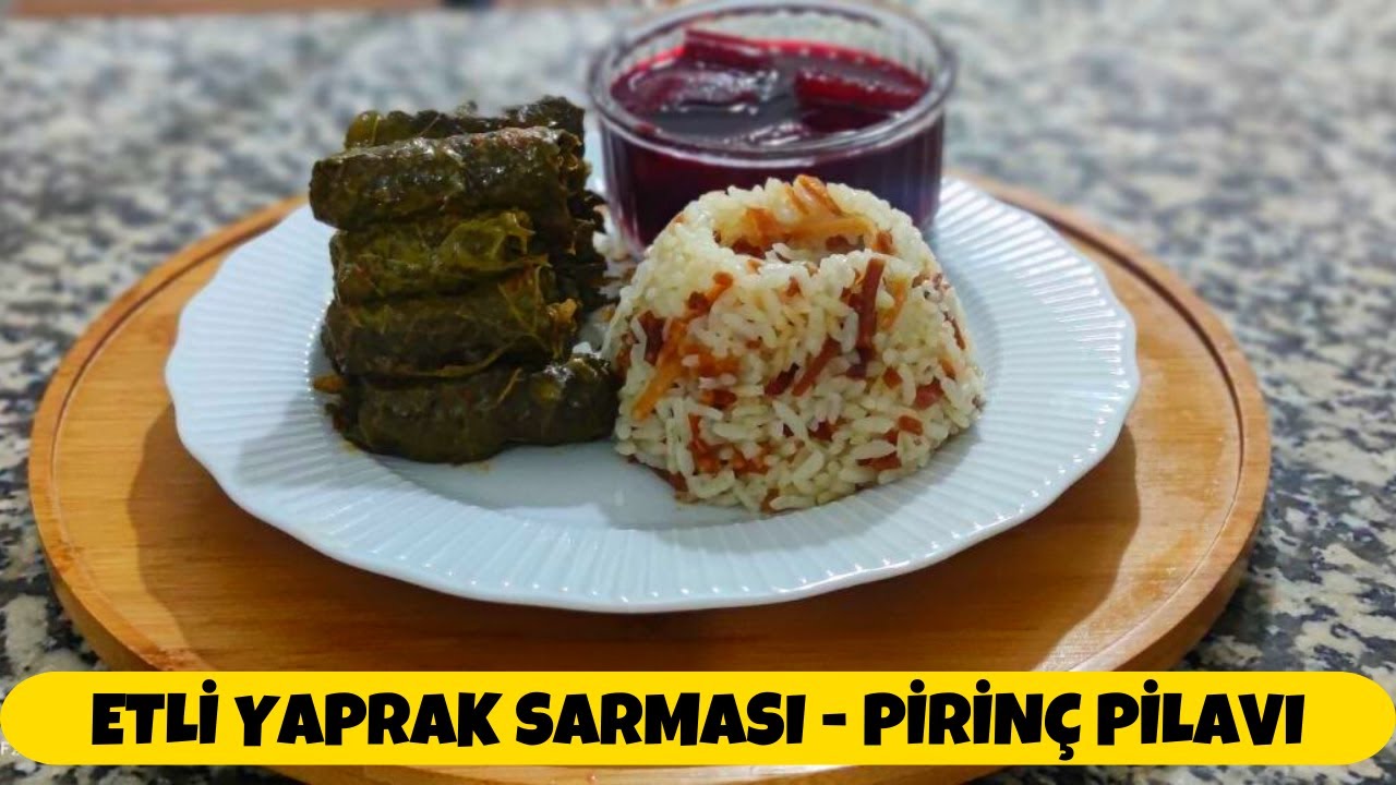 Etli Yaprak Sarması Tarifi – MÜKEMMEL BİR TARİF #yemektarifleri #etliyapraksarması #pratikyemekler