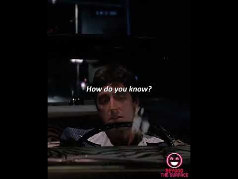 SCARFACE 1983 THE EYES CHICO THEY NEVER LIE SHORTS