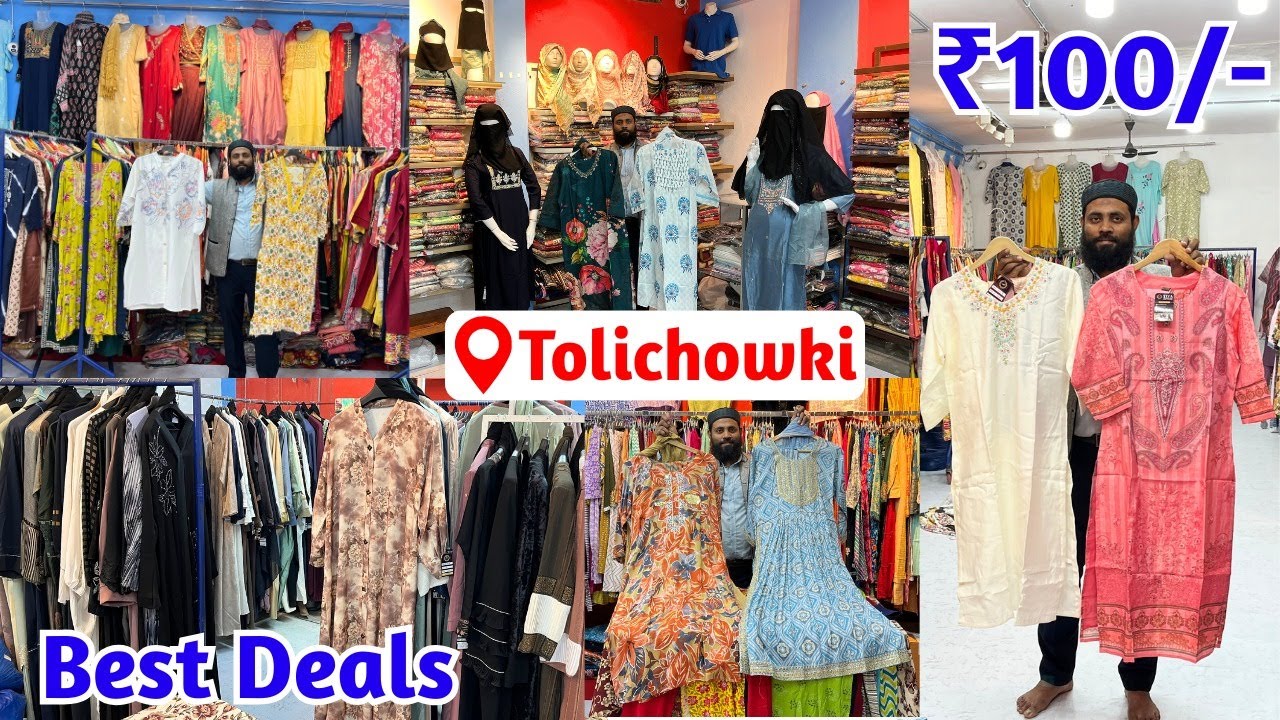 Best Deals ₹ 100 Kurtis 2-PCS, 3-PCS Suits Co-Ord Sets Partywear Dresses Imported Abaya 