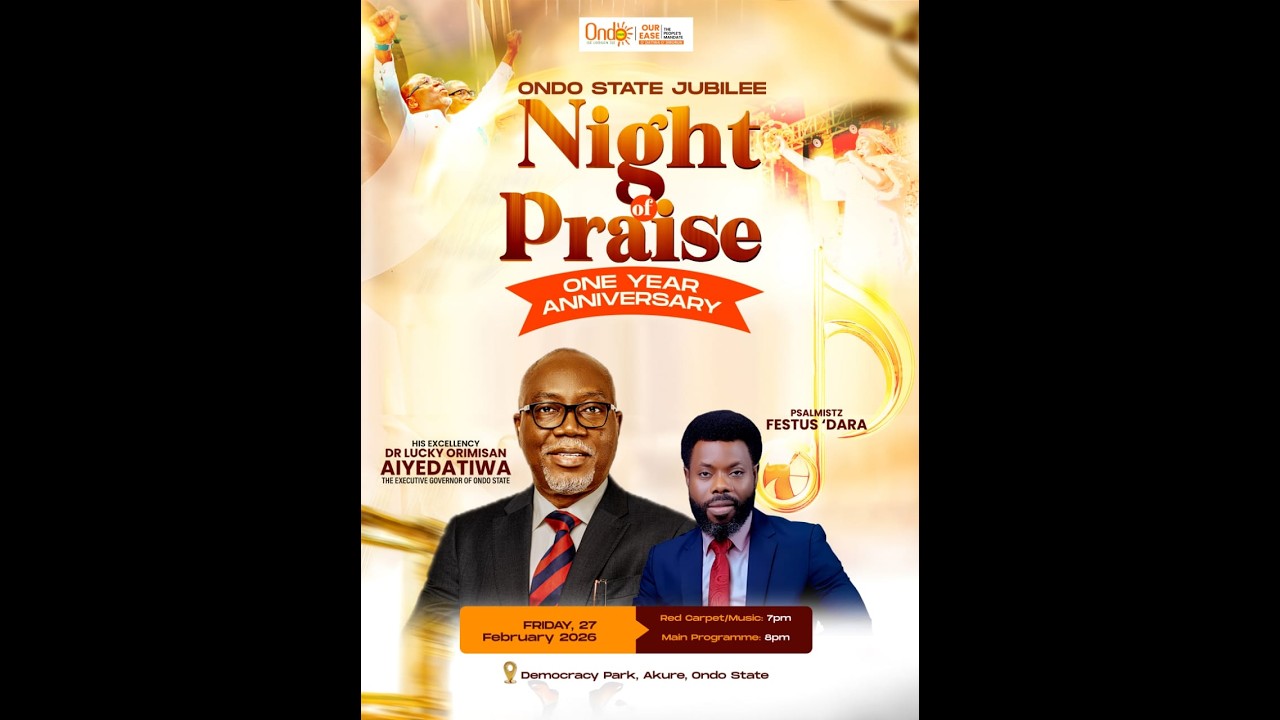 Psalmistz FESTUS 'Dara ministering at February Edition