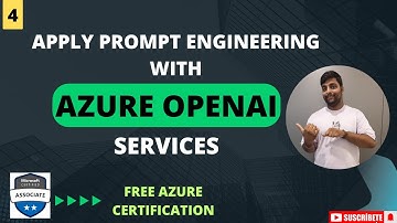 Apply Prompt Engineering With Azure OpenAI Service | Generative Ai Using Azure OpenAI #azureopenai