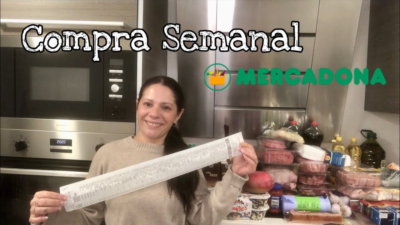 🛒Compra Semanal MERCADONA 🛒 // Con Precios