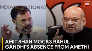 Exclusive: Amit Shah Mocks Rahul Gandhi's Absence From Amethi | India Today | Lok Sabha Polls
