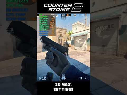 Counter Strike 2 | RTX 5070Ti | R9 9950X3D | 2K - 1440p | Max Settings Gaming Benchmark #rtx
