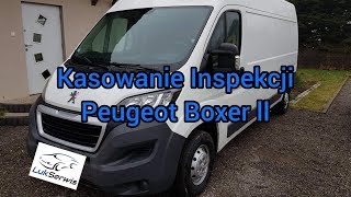 Kasowanie Inspekcji Olejowej Peugeot Boxer (Fiat Ducato, Citroen Jumper) Od 2006R Oil Inspection V1 - Youtube