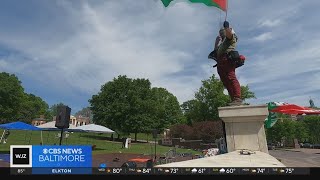 Pro-Palestinian protest group at Johns Hopkins University says no agreement reached