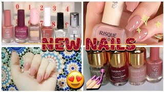 طريقة تركيب الأظافر🌸أسهل و أسرع طريقة للمبتدئات بأرخص ثمن💅🏻 كيجيو بحال ديال الصالونات💖