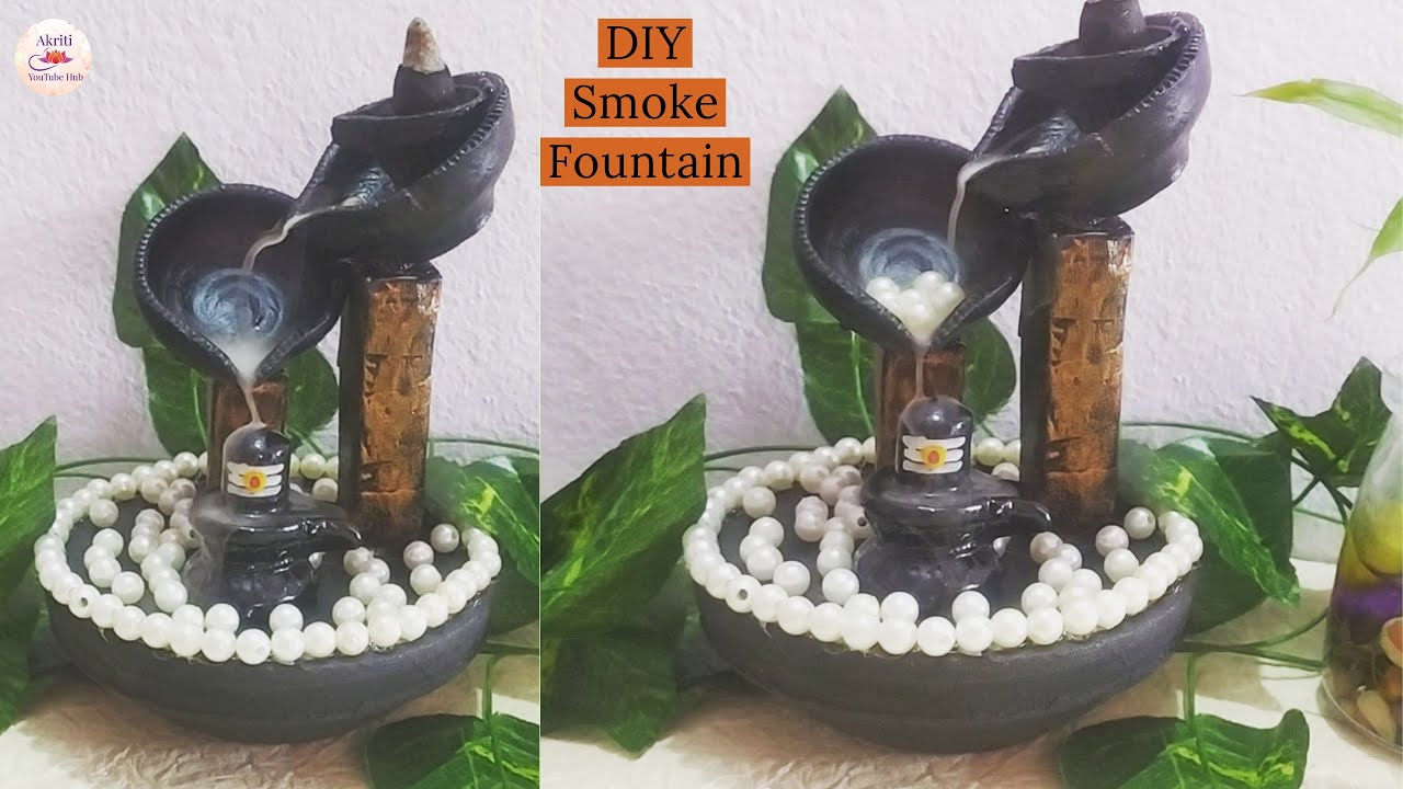 How to make Smoke FountainDIY Smoke fountain using waste materials