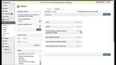 How to Create Drop Down Menus in WordPress