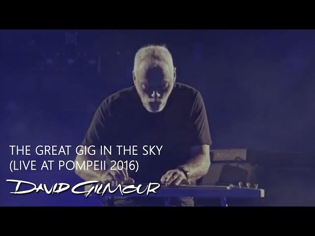 David Gilmour - The Great Gig In the Sky (Live At Pompeii) class=