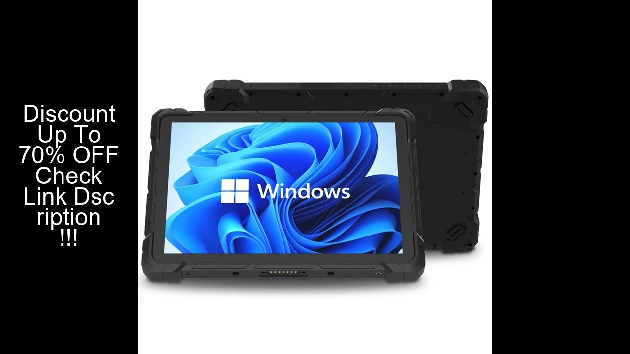 10.1 Inch Windows 11 Pro Rugged Tablet 4G LTE GPS 8GB RAM/128 GB ROM Handheld Industrial Tablet