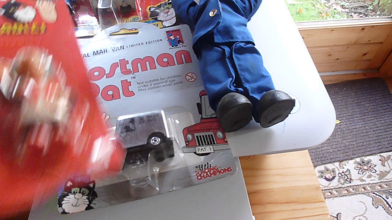 postman pat talking soft toy