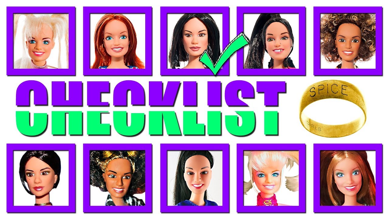 CHECKLIST - Spice Girls