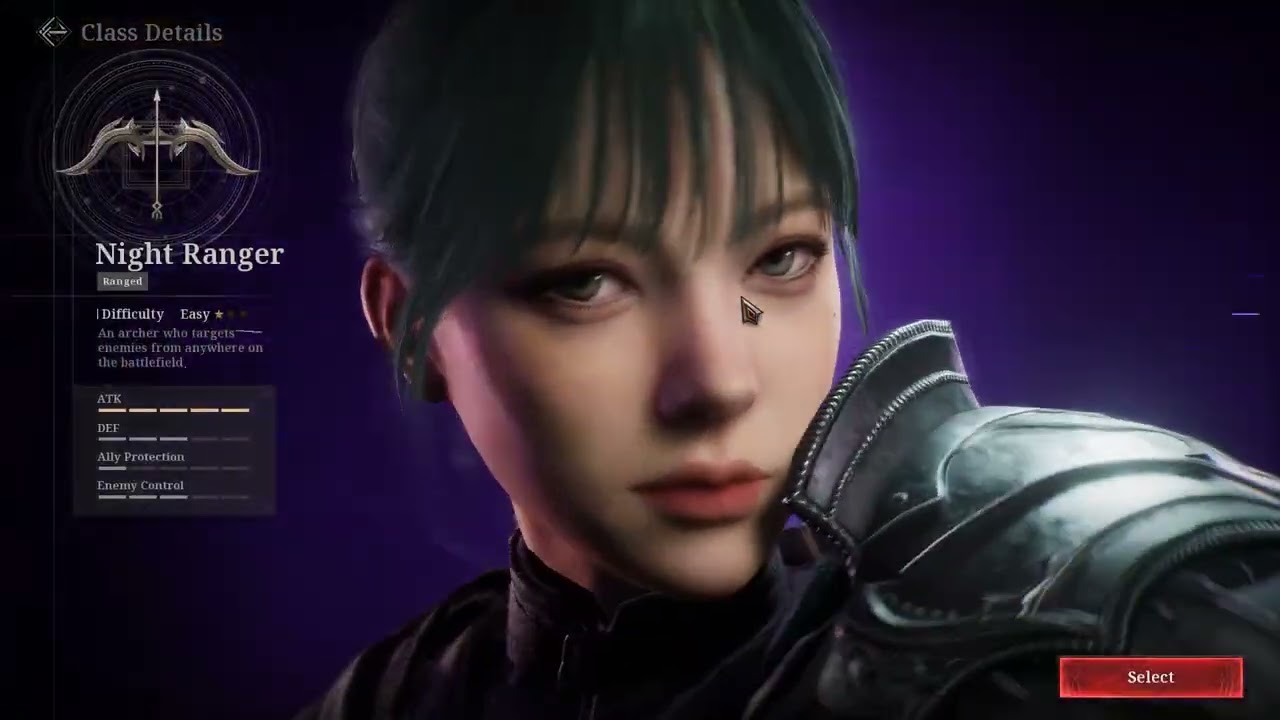 RAVEN2  Character Selection