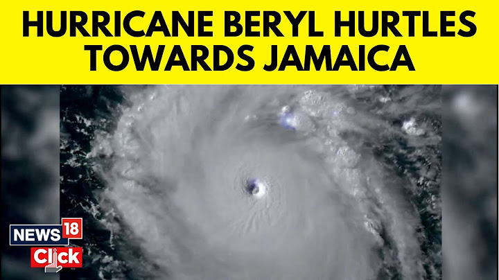 Hurricane Beryl Charges Toward Jamaica As Record-Breaking Category | HUrricane Beryl Updates | N18G