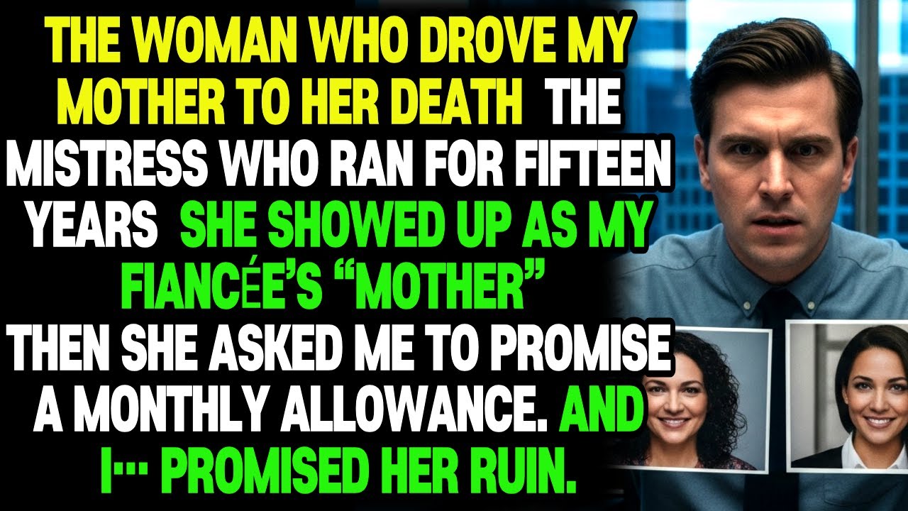 THE WOMAN WHO DROVE MY MOTHER TO HER DEATH. THE MISTRESS WHO RAN FOR FIFTEEN YEARS. SHE SHOWED UP...