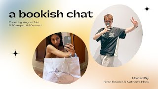book chat w/ Nathans Nook & Kiran Reader (episode 3)