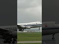 Shorts heavy landing air china  boeing 7474f buitenveldertbaanams