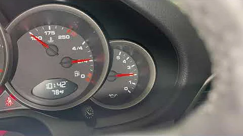 2009 Porsche 911 Cold Start 997.2