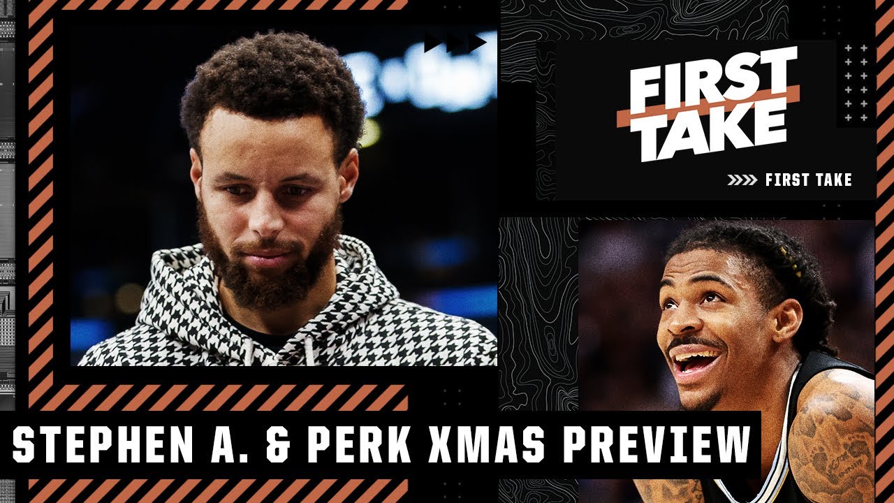 Can the Warriors beat the Grizzles without Steph Curry? Stephen A. & Santa Perk debate | First Take
