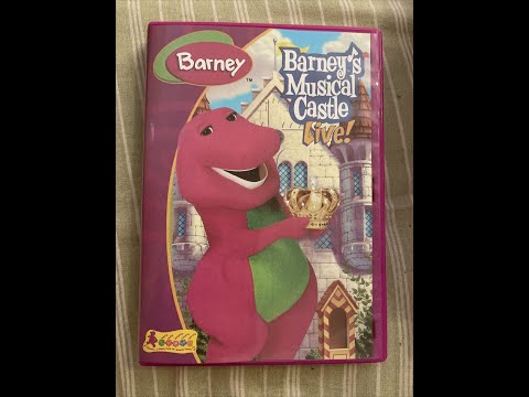 Barney's Musical Castle LIVE! ( 2001, 2005 DVD )