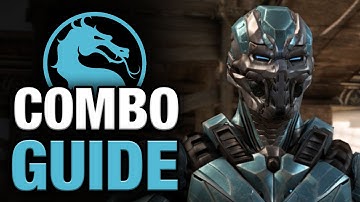 CYBER SUB-ZERO COMBO GUIDE (Triborg) - Easy to Advanced - Mortal Kombat X [HD 60fps]