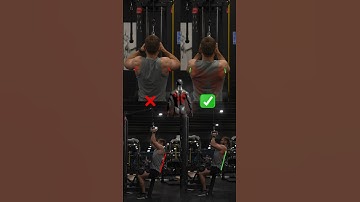 Close grip lat pulldown tips! This video is showing my tips of performing close grip lat pulldown.