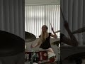 #billieeilish #drumcover #music #happierthanever #drummer #femaledrummer #popularsong #drums #billie