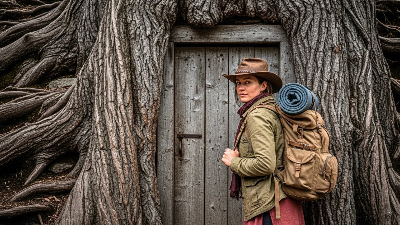 Locals Laughed at Mountain Woman's Hidden Home in Old Tree—What She Created Inside Left Them Stunned