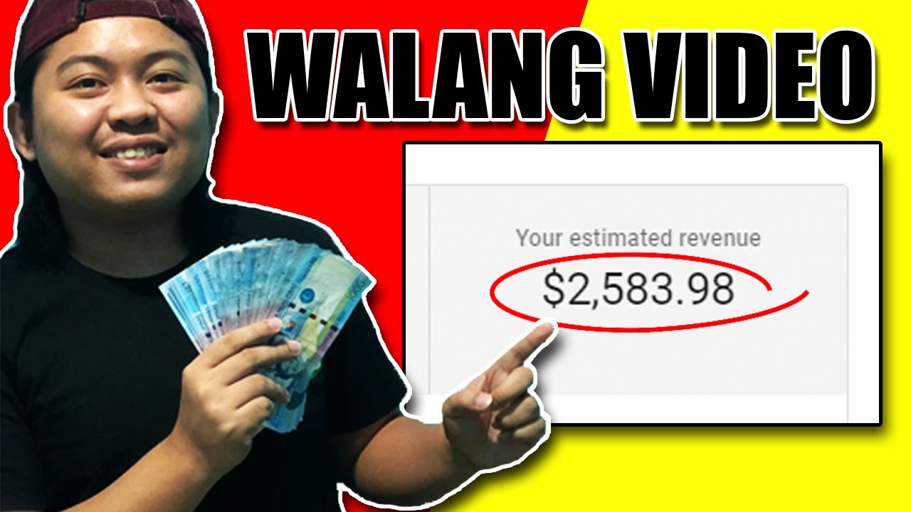 KUMITA NG $2,500/MONTH SA YOUTUBE KAHIT WALANG VIDEO - paano kumita sa youtube ng walang video