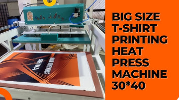 30*40 Heat Press Machine | Automatic Heat Transfer Machine | Sublimation printing machine