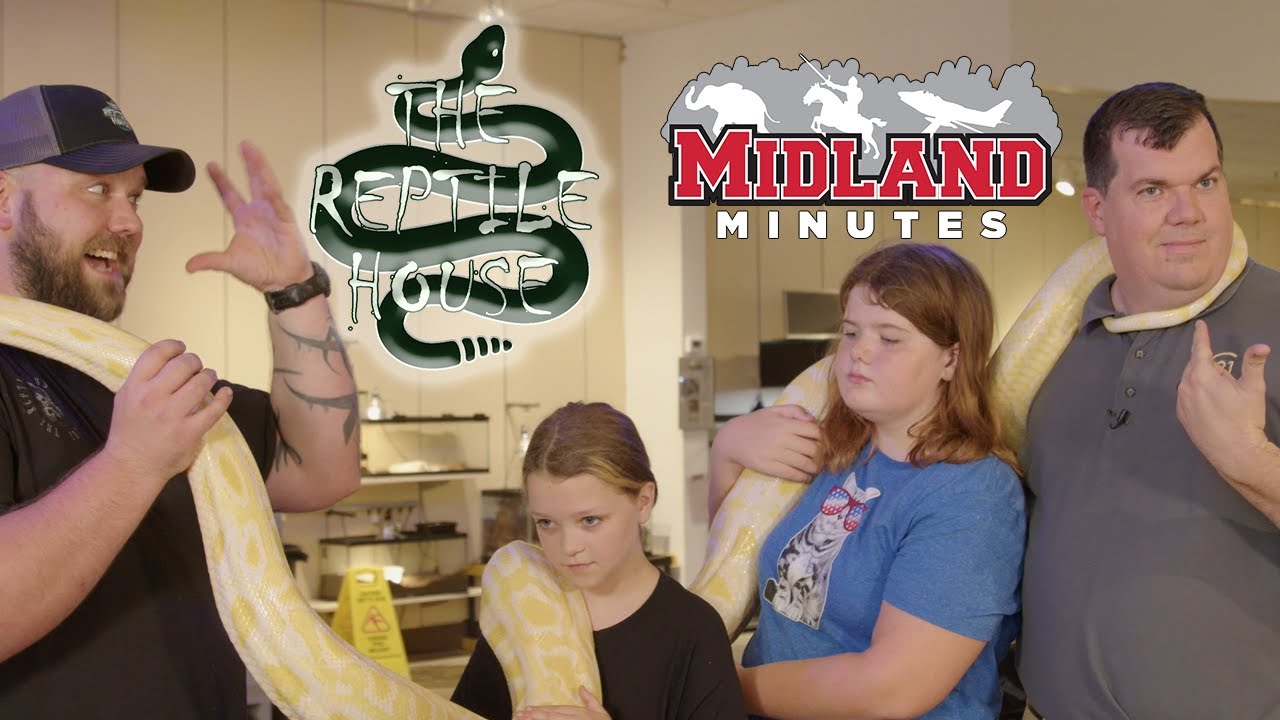 Midland Minutes with Brody Nash Episode 5 - The Reptile House owner Andy McKee