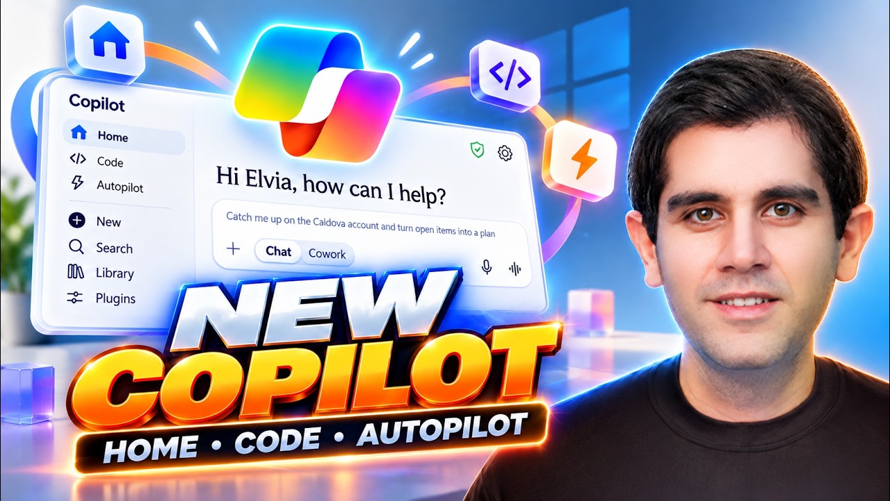 The NEW Microsoft Copilot Is Here! Home, Code, Autopilot & More 🚀