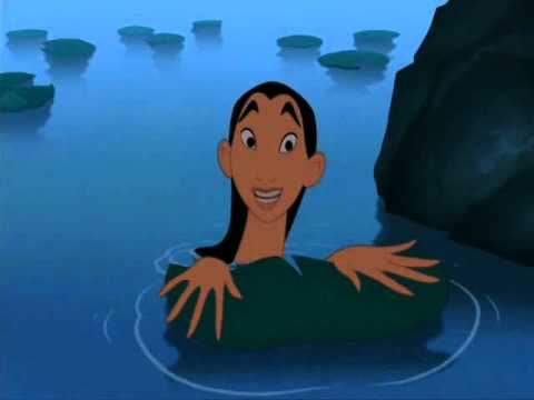 Mulan - Bathing scene