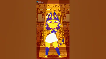 Ankha Zone but she is actually dancing