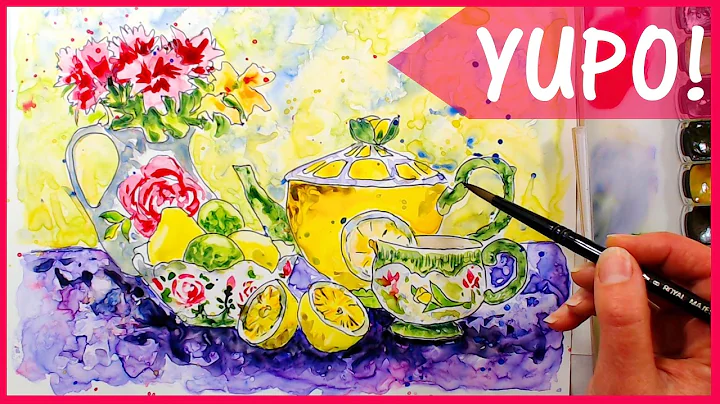 LIVE: Teatime With Flowers & Lemons Watercolor Tut...
