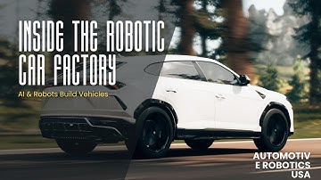 Inside the Robotic Car Factory How AI & Robots Build Vehicles of the Future