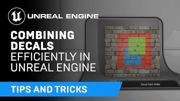 Combining Decals Efficiently | Tips & Tricks | Unreal Engine