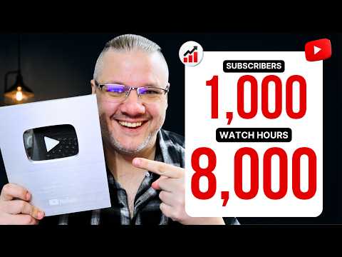 How To Get 1000 Subscribers, 8000 Watch Hours - Beginners Guide 2027